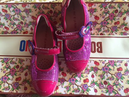 Туфли розовые с пайетками Agatha Ruiz de la Prada