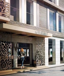 1-к апартаменты, 43.6 м², 11/11 эт.