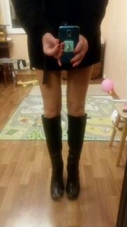 Новые зимние кожанные сапоги на натуральном меху 3