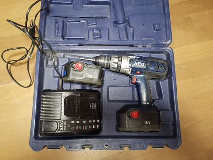 Дрель шуруповерт AEG bb 18stx