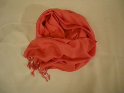 Шикарный длинный палантин.Хлопок Италия