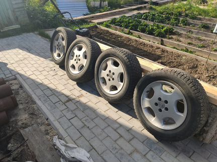 Колёса на Lexus RX шипы, резина Continental 4x4