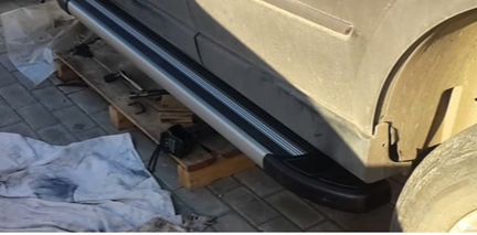 Пороги / подножки для VW T5 (2003) короткая база