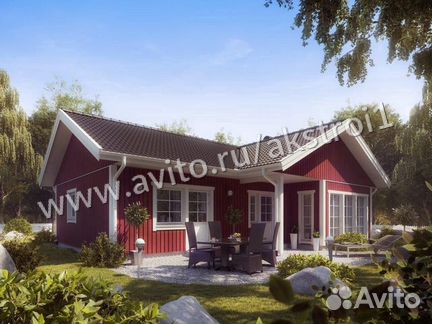 Каркасный дом 57. Строительство домов и бань