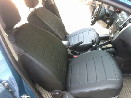 Чехлы Киа Сид 1 из экокожи. Авточехлы, фабрика