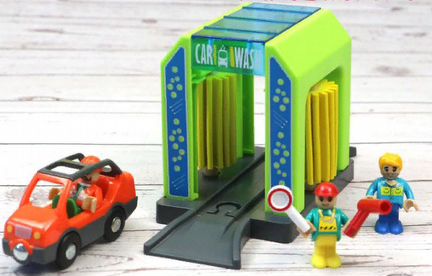 Автомойка для деревянной дороги IKEA, Brio