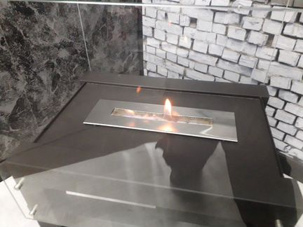 Биокамин в стиле лофт