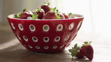 Салатница Guzzini Le Murrine 25 см фиолетовая