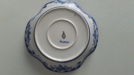 Гжель. Блюдо