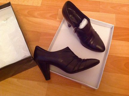 Ботильоны женские кожаные