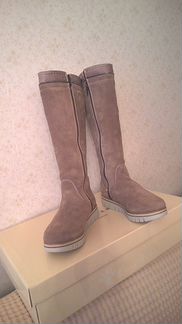 Зимние замшевые сапоги, Италия