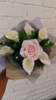 Букет из мыла