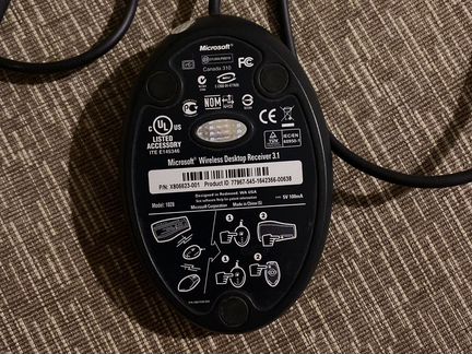 Microsoft wireless desktop receiver 3.1