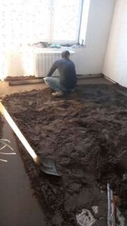 Стяжка пола полусухая с гарантией