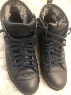 Кеды ботинки утеплённые Calvin Klein