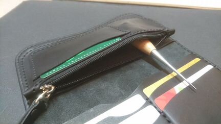 Кошелек лонгер из натуральной кожи