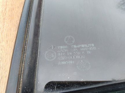 Форточка задней левой двери Mercedes X164 GL