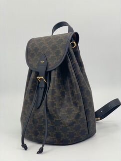 Рюкзак Celine серо синий