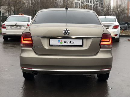 Volkswagen Polo 1.6 AT, 2017, 97 812 км