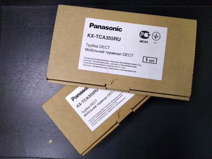 Микросотовая трубка Panasonic KX-TCA355RU