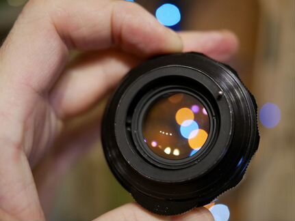 M42 резьбовой ST 55mm F1,8 универсальный полтос