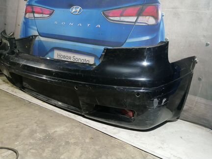 Mitsubishi Outlander 1 2002-2008 бампер задний