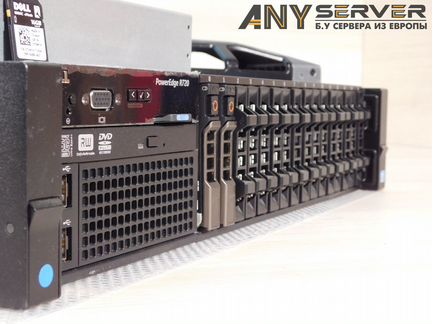 Сервер Dell R720 2x E5-2687Wv2 192Gb H710 16x2.5