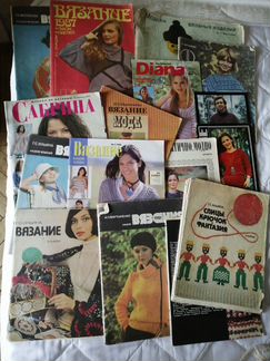 Вязание, книги и журналы, спицы