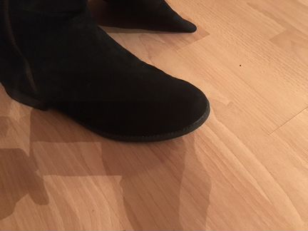 Сапоги зимние замшевые евро зима