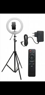 Кольцевая лампа 32 см +штатив